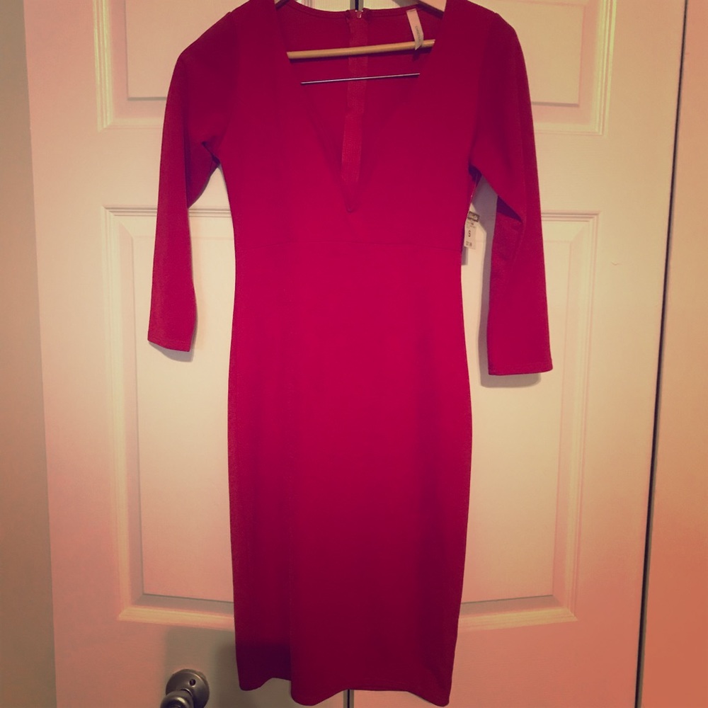 SEXY RED DRESS